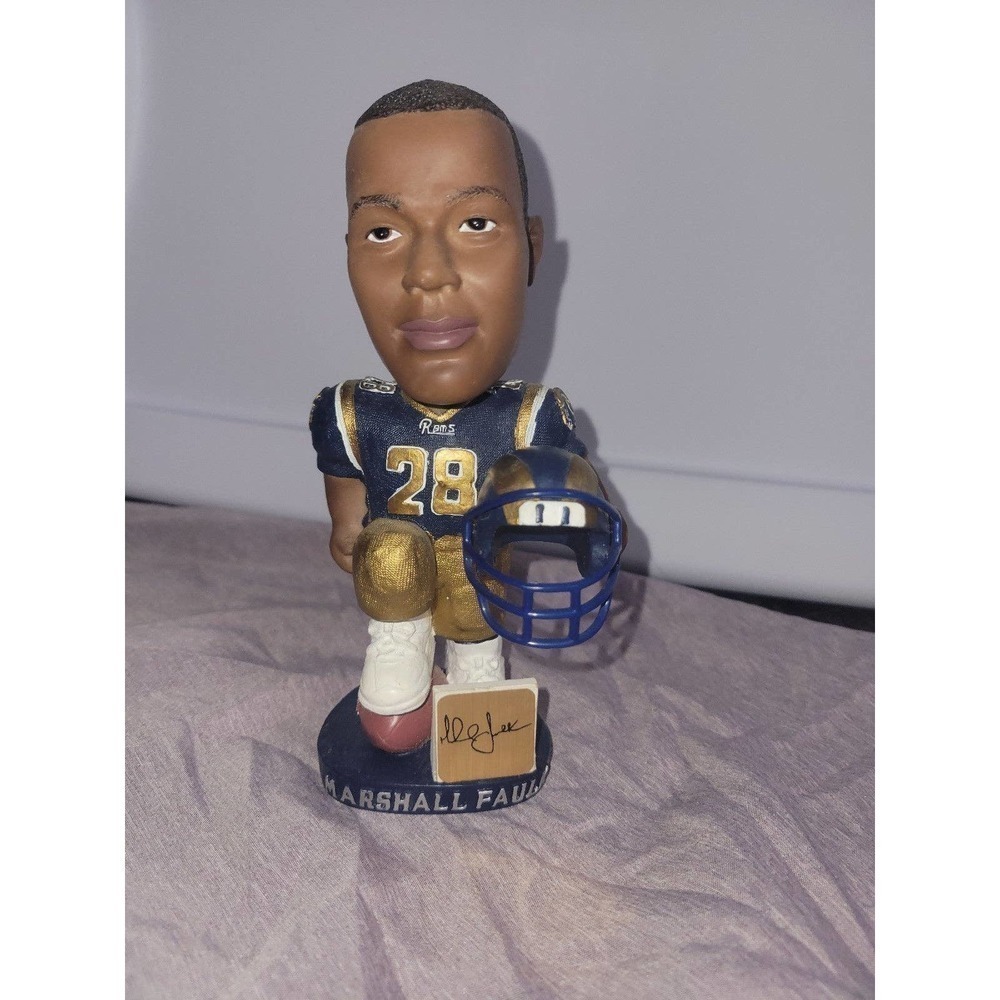 Bobblehead rams Marshall faulk